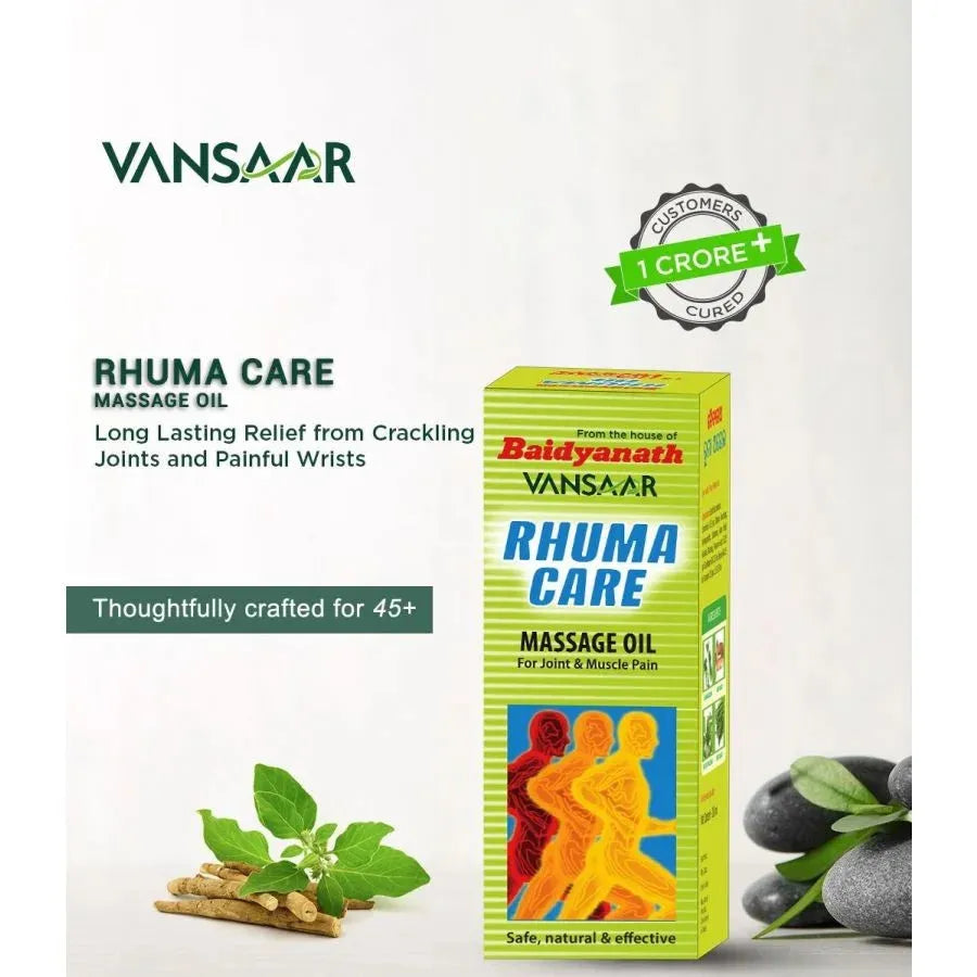 Rhuma Care Oil | Ayurvedic Massage Oil - Vansaar